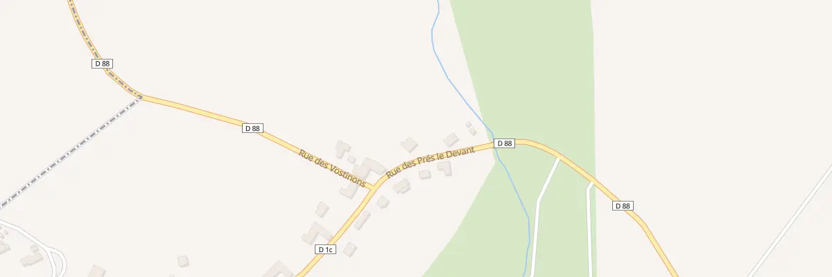 Plan du 7 Rue des Pres le Devant à Longeville-sur-Mogne