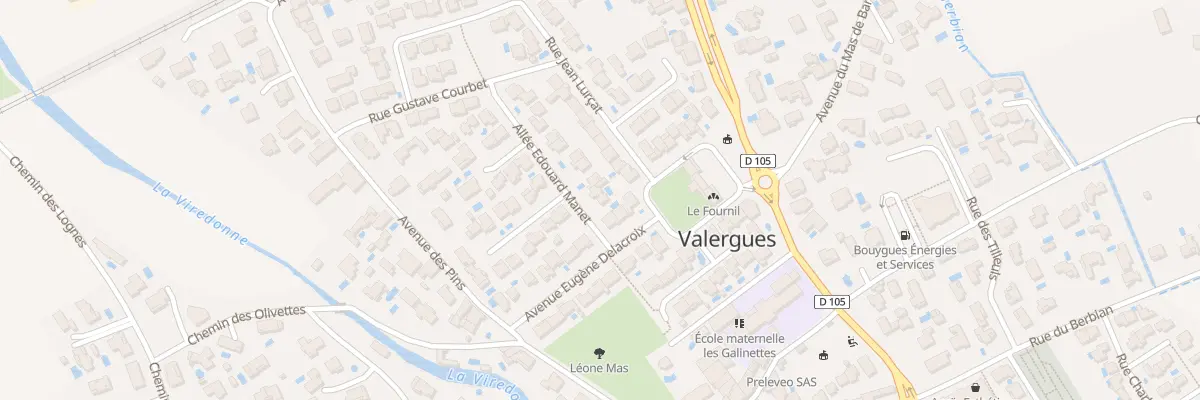 Plan du 10 All Edouard Manet à Valergues