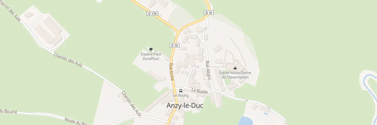 Plan du 30 Rue Letbald à Anzy-le-Duc