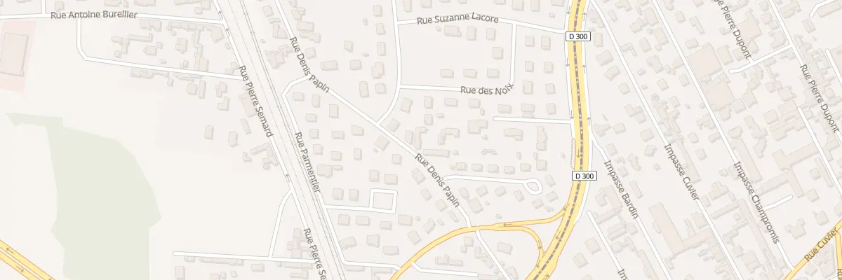 Plan du 186 Rue Denis Papin à Riorges