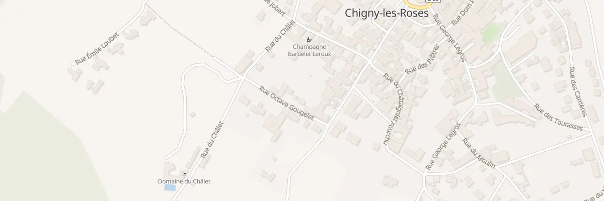 Plan du 4 Rue Octave Gougelet à Chigny-les-Roses