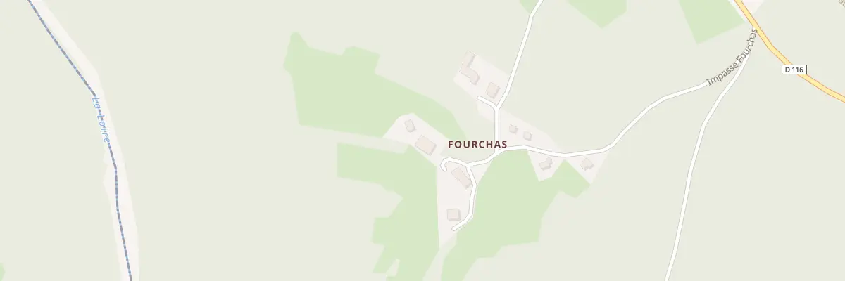 Plan du 5071 Fourchas au Lac-d’Issarlès