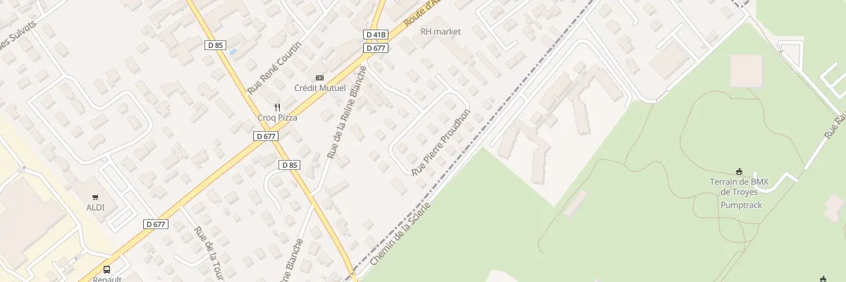 Plan du 9 Rue Proudhon à Saint-André-les-Vergers