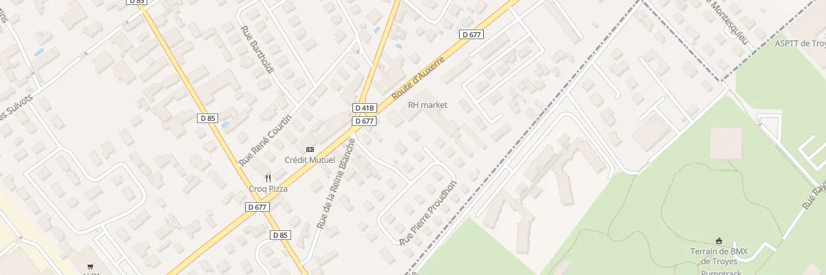 Plan du 42 Rue Proudhon à Saint-André-les-Vergers