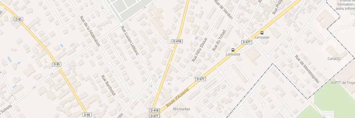 Plan du 167 Rue Thiers à Saint-André-les-Vergers