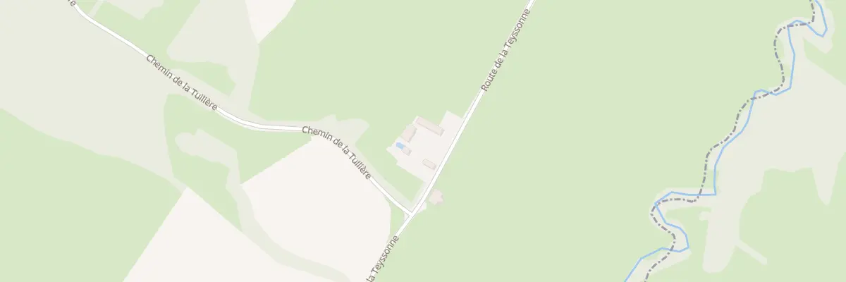 Plan du 15 Rte de la Teyssonne à La Bénisson-Dieu