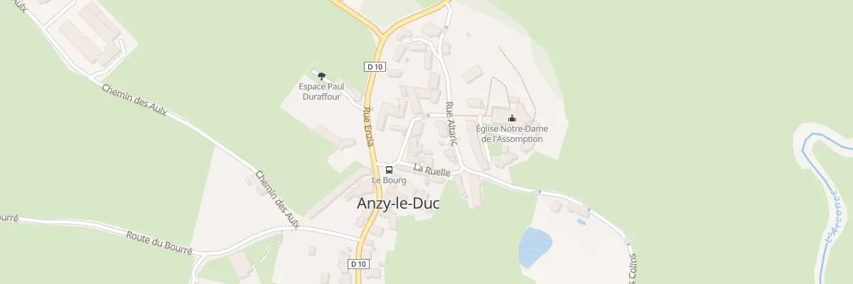 Plan du 65 Rue Letbald à Anzy-le-Duc