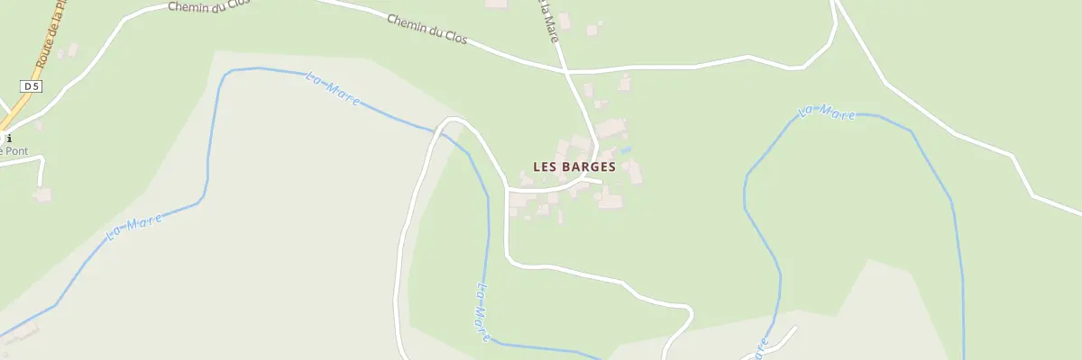 Plan du 438 Rue de la Mare à Soleymieux
