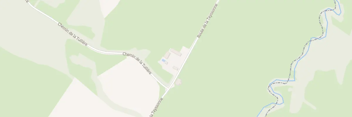 Plan du 15 Rte de la Teyssonne à La Bénisson-Dieu