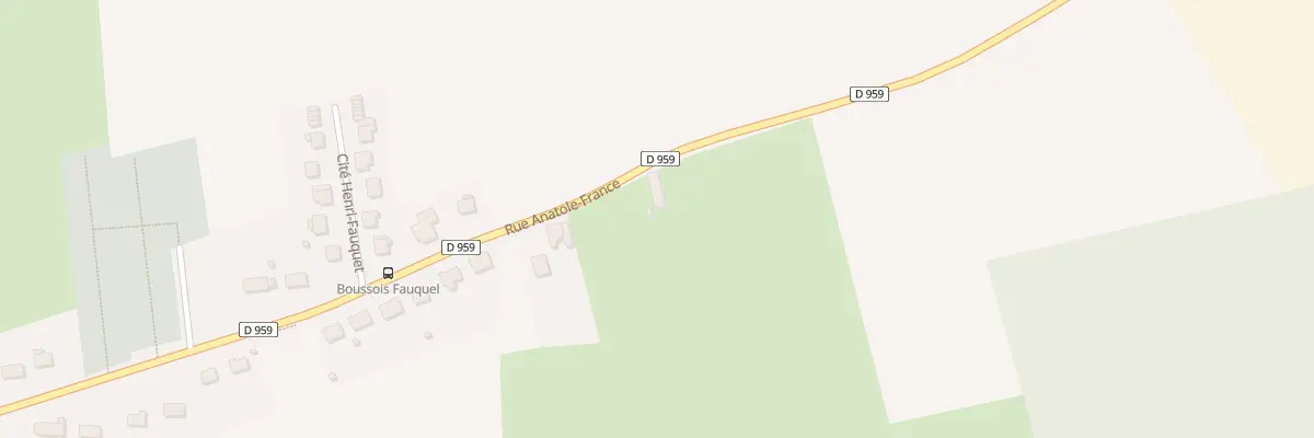 Plan du 140 Rue Anatole France à Boussois