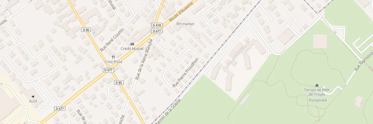 Plan du 5 Rue Proudhon à Saint-André-les-Vergers