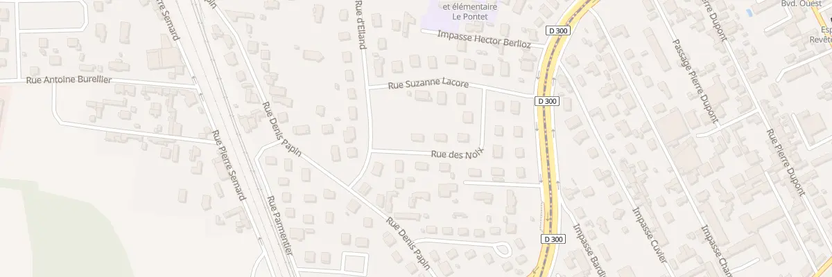 Plan du 51 Rue des Noix à Riorges