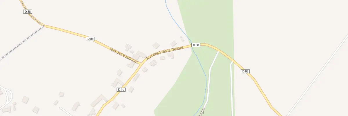 Plan du 4 Rue des Pres le Devant à Longeville-sur-Mogne