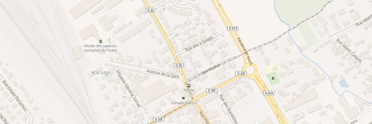 Plan du 6 Rue Jules Ferry à La Chapelle-Saint-Luc