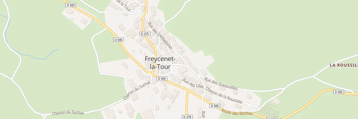 Plan du 15 Pl de l’Eglise à Freycenet-la-Tour