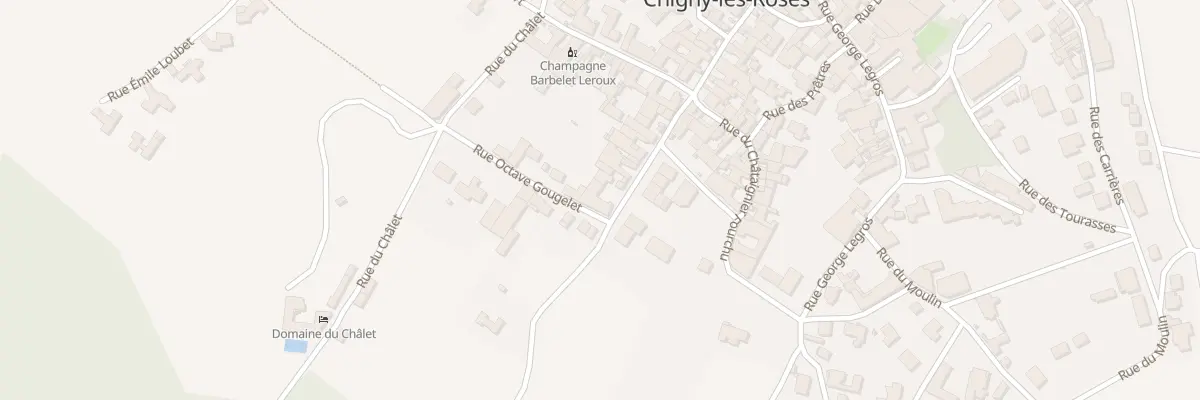 Plan du 30 Rue Sainte Agathe à Chigny-les-Roses