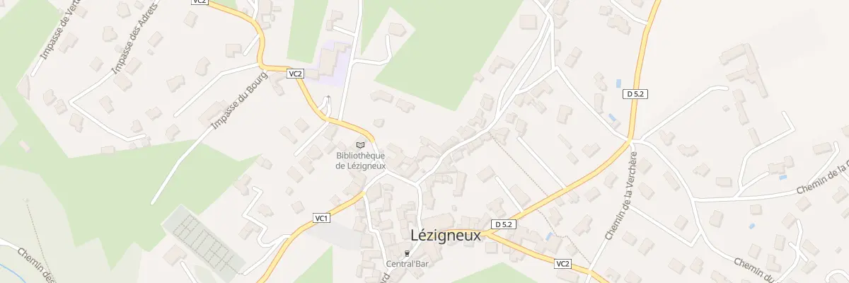 Plan du 5 Rte du Perron à Lézigneux