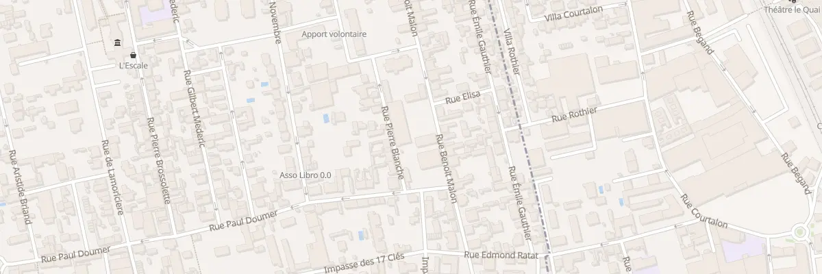 Plan du 10 Rue Benoit Malon à Sainte-Savine
