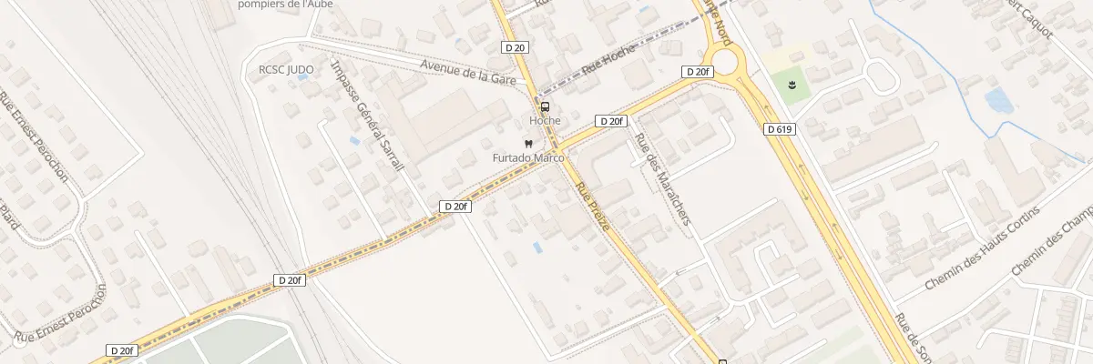 Plan du 199 Rue de Preize à Troyes