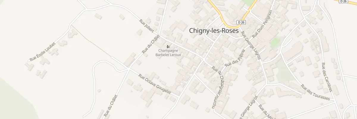 Plan du 5 Rue Jobert à Chigny-les-Roses