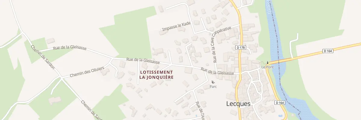 Plan du 9 Imp les Caminades à Lecques