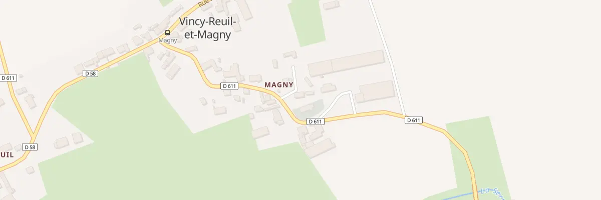 Plan du 13 Rue de l’Eglise à Vincy-Reuil-et-Magny