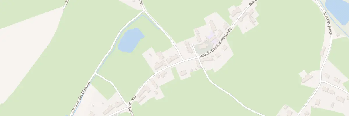 Plan du 16 Rue du Gen de Gaulle à Lez-Fontaine