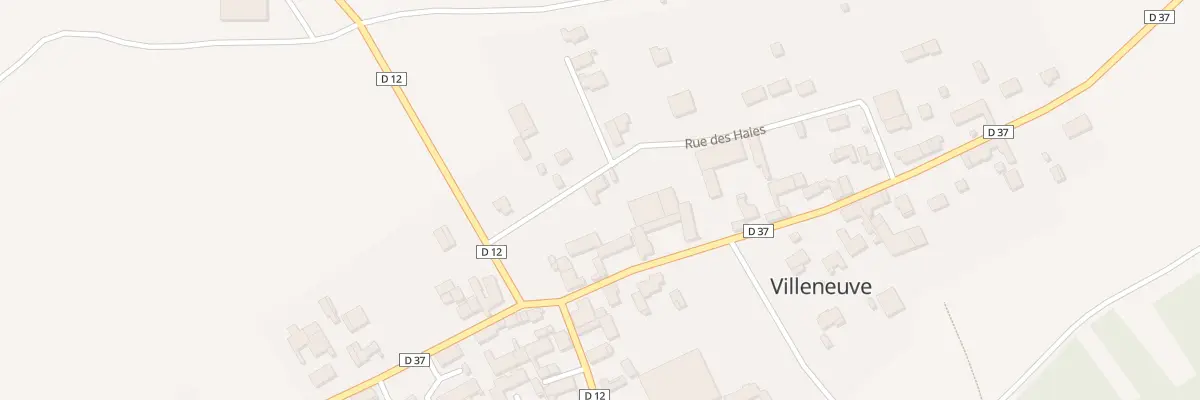 Plan du 5024 Rue des Haies à Villeneuve-Renneville-Chevigny