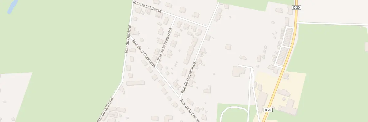 Plan du 3 Rue de l’Espérance à Fourmies