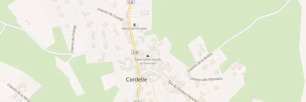 Plan du 16 Rue de l’Église à Cordelle