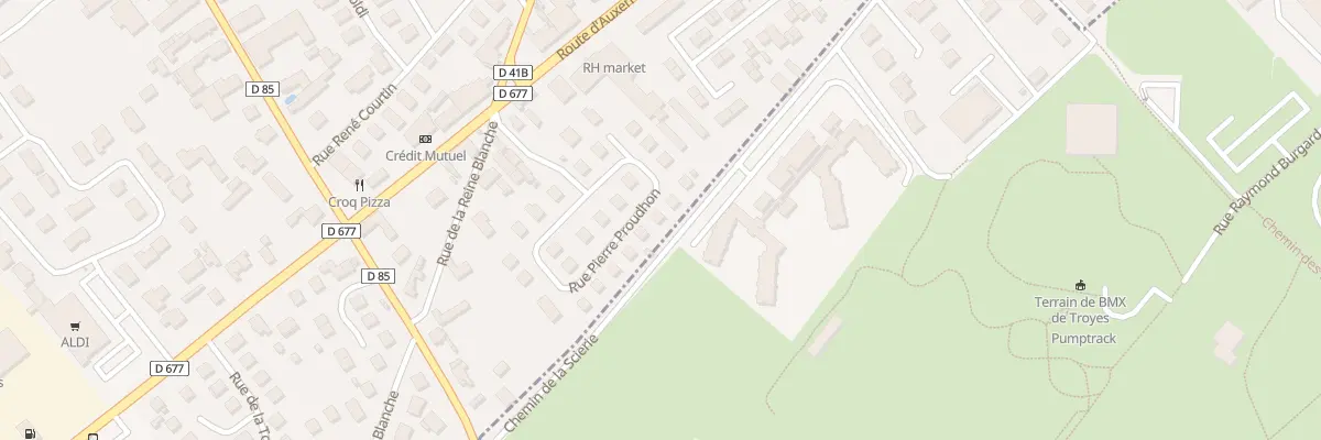 Plan du 30 Rue Proudhon à Saint-André-les-Vergers