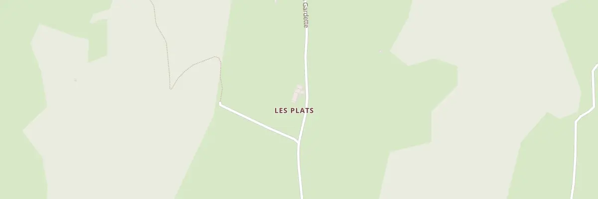 Plan du 741 Che de la Gardette à Margerie-Chantagret