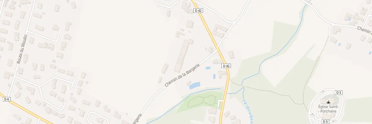 Plan du 98 Che de la Bergerie à Montverdun