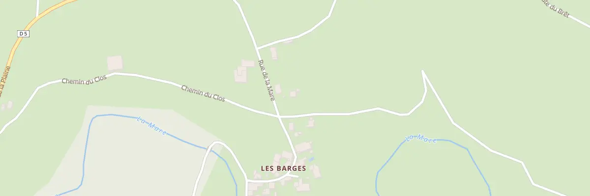 Plan du 291 Rue de la Mare à Soleymieux