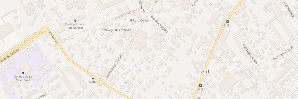 Plan du 54 Rue de la République à Saint-André-les-Vergers