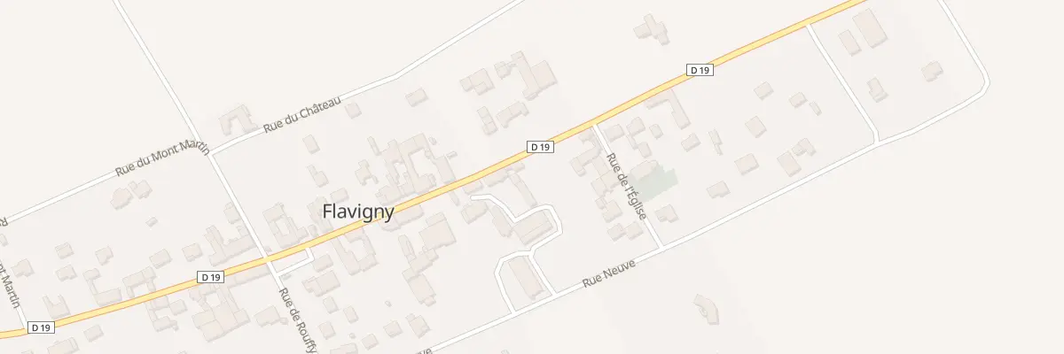 Plan du 76 Rue Saint Thibault à Flavigny