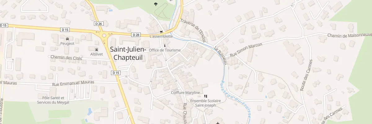 Plan du 9004 Imp Chaussade à Saint-Julien-Chapteuil