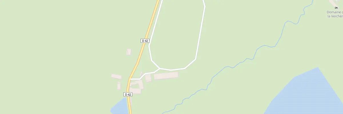 Plan du 599 Rte des Colmans à Pommiers-en-Forez