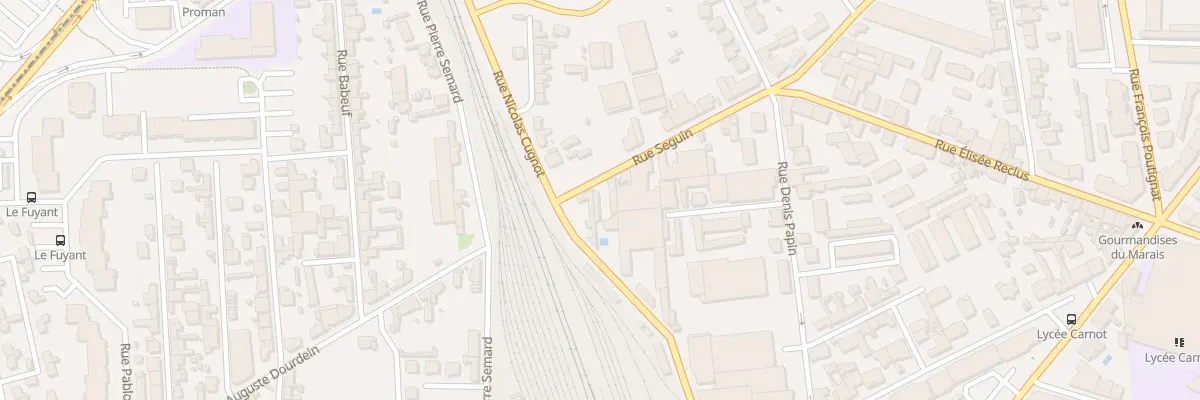 Plan du 27B Rue Marc Seguin à Roanne