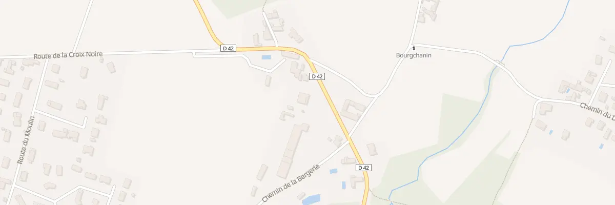 Plan du 533 Rte de Ste Agathe à Montverdun