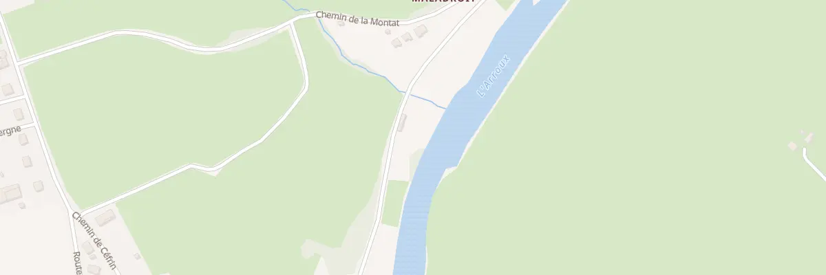 Plan du 700 Rte de Bessy à Vendenesse-sur-Arroux