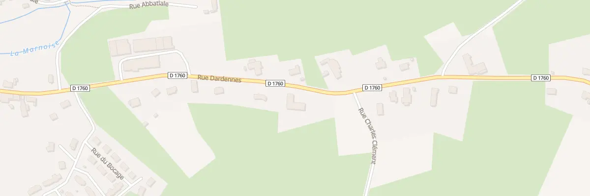 Plan du 34 Rue Dardennes à Mondrepuis