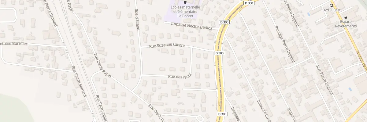 Plan du 171 Rue des Noix à Riorges
