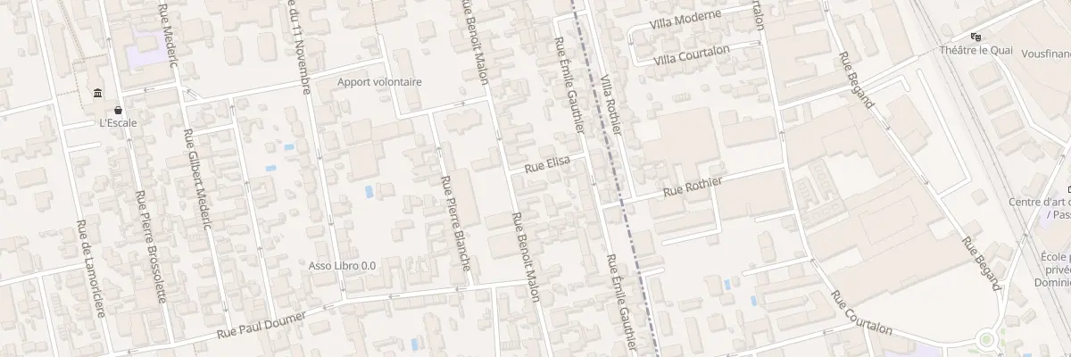 Plan du 4 Rue Elisa à Sainte-Savine