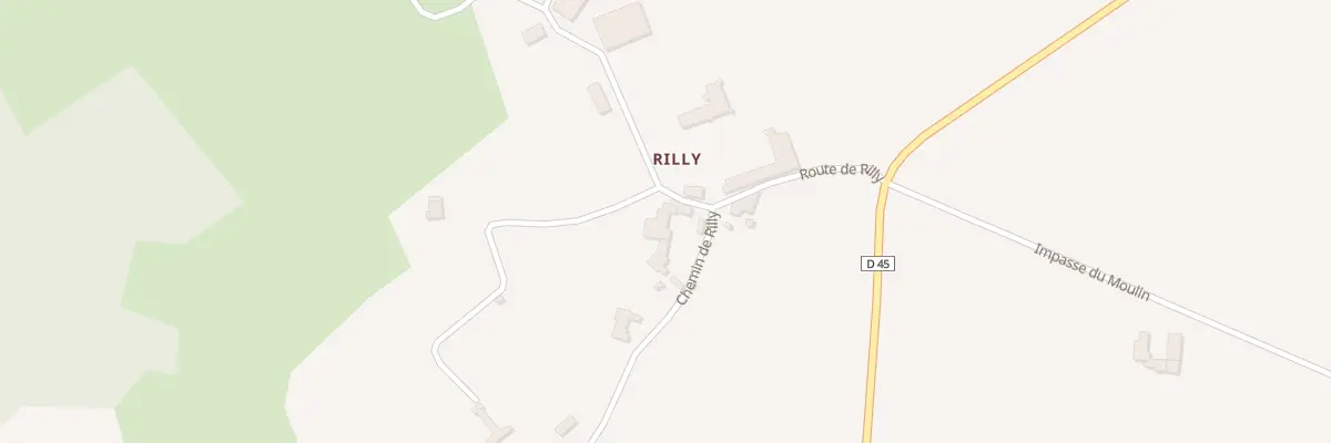 Plan du 40 Che de Rilly à Cordelle