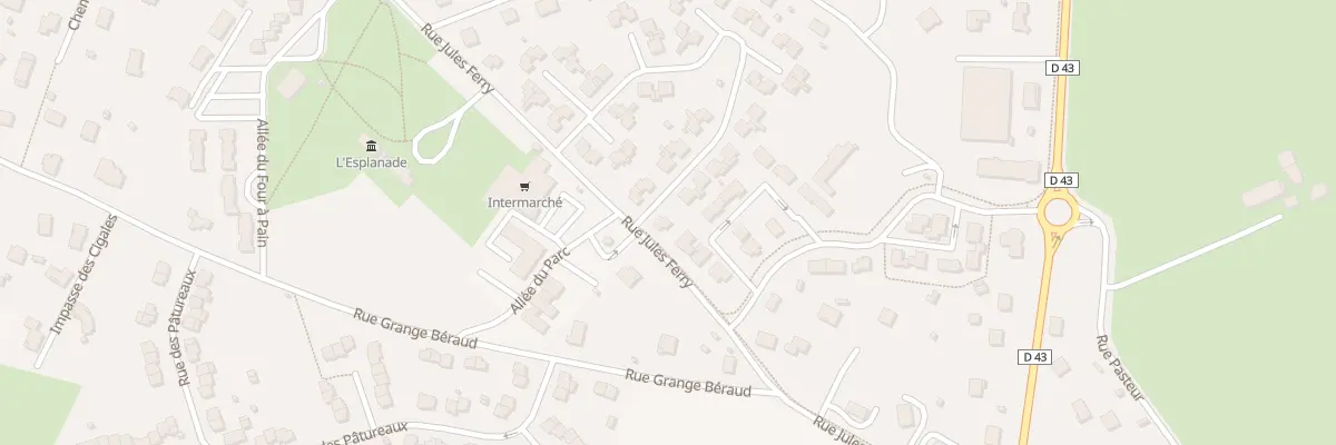 Plan du 344 Rue Jules Ferry à Commelle-Vernay
