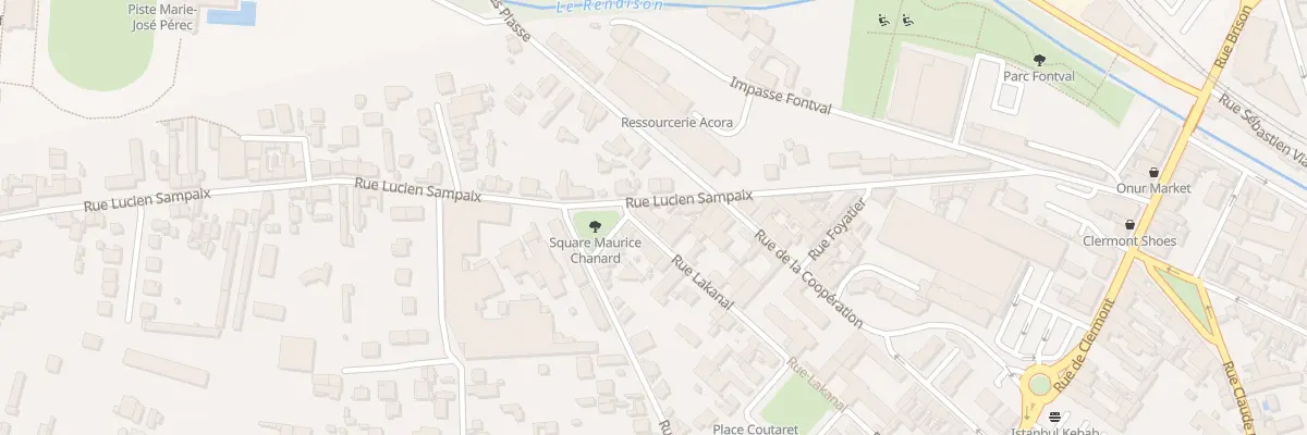 Plan du 69 Rue Lucien Sampaix à Roanne