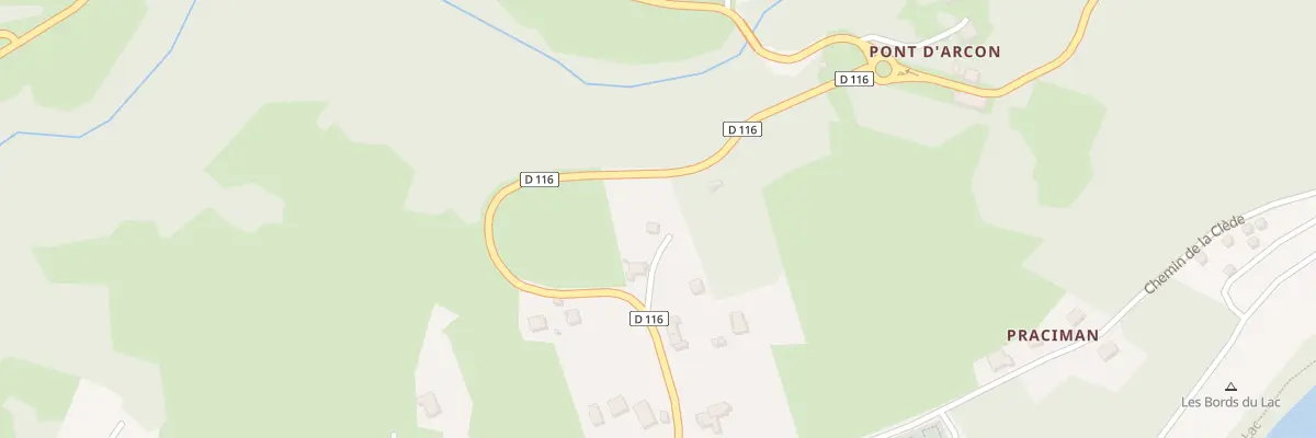 Plan du 5091 Le Village au Lac-d’Issarlès