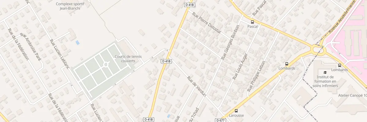 Plan du 1T Rue de Verdun à Saint-André-les-Vergers