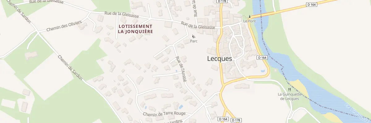 Plan du 123 Rue de l’Amitie à Lecques
